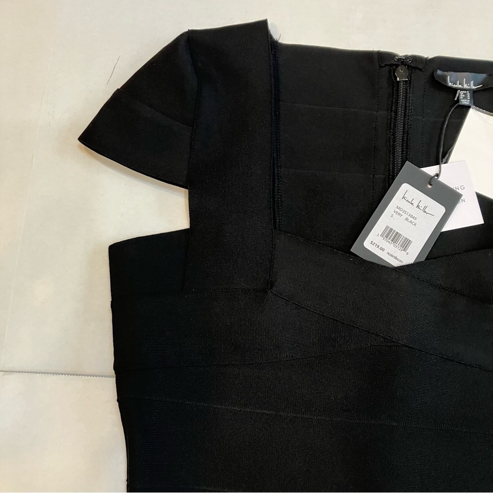 Nicole miller black cocktail or career dress size S - Picture 8 of 12